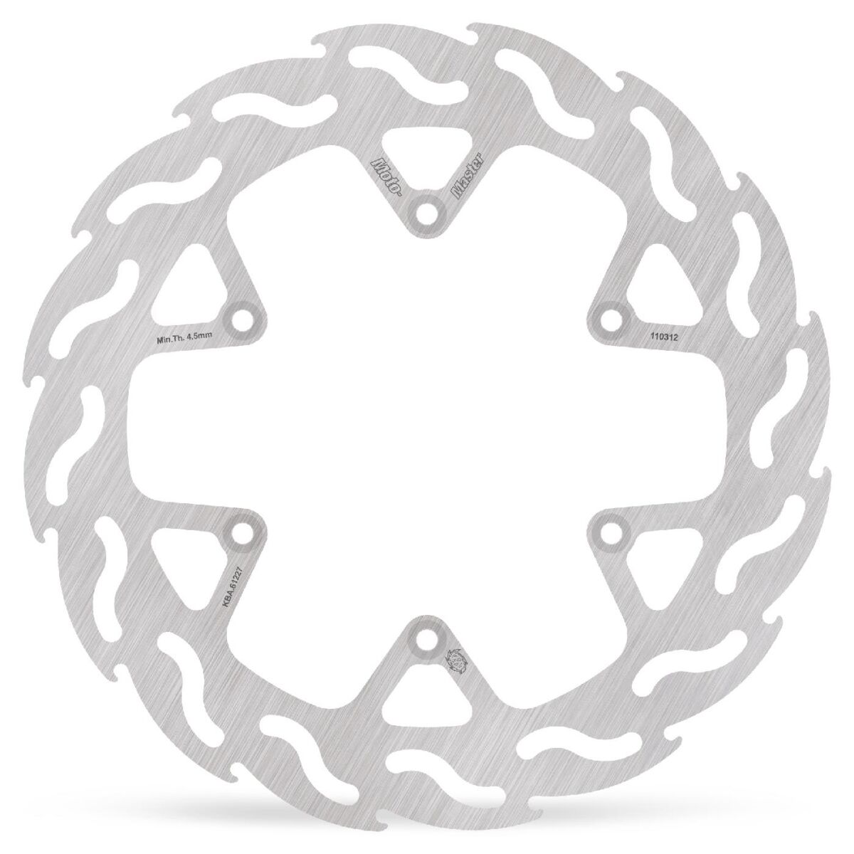 MOTO-MASTER BRAKE DISC FLAME REAR 110312
