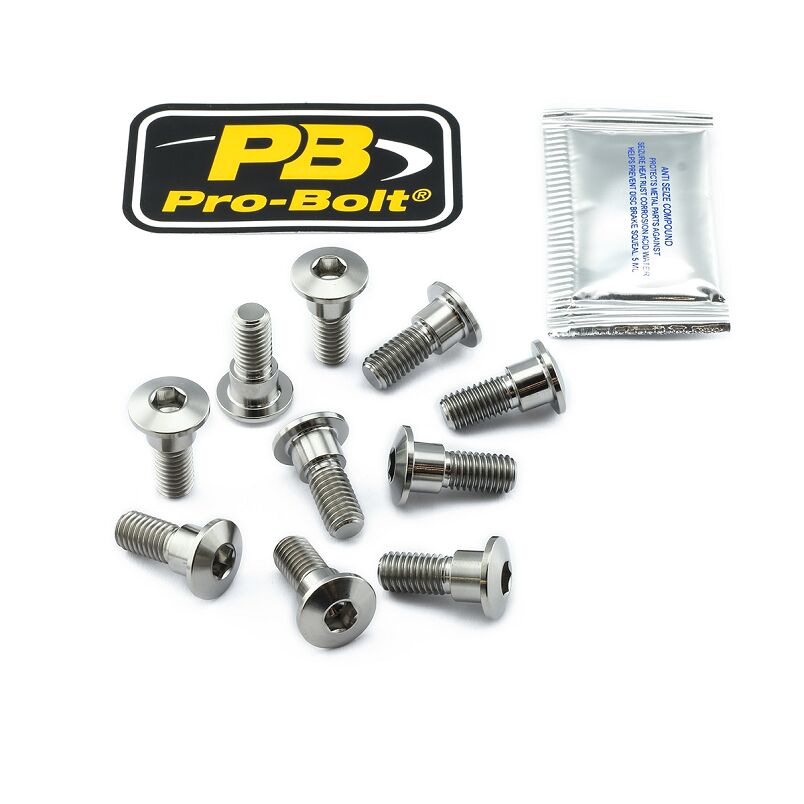 PRO BOLT BOLT KIT BRAKE DISC TIT TI10DISCSUZ20