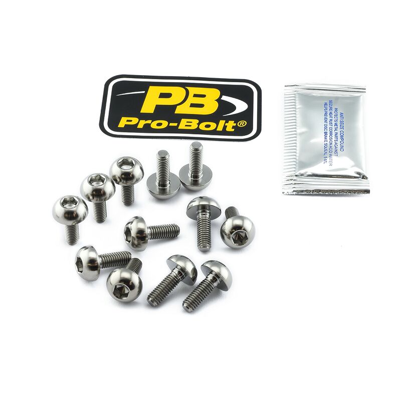 PRO BOLT BOLT KIT BRAKE DISC TIT TI12DISCHONF