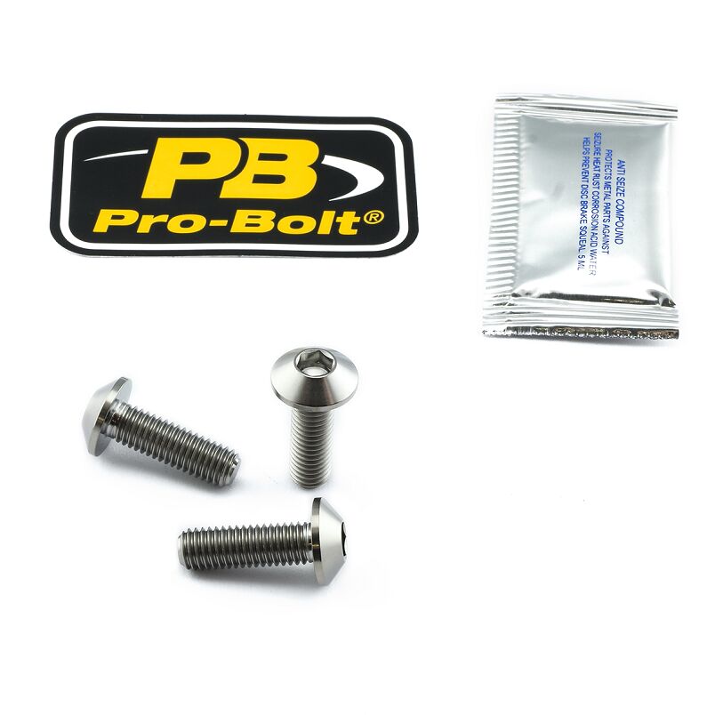 PRO BOLT BOLT KIT BRAKE DISC TIT TI3DISCYAM