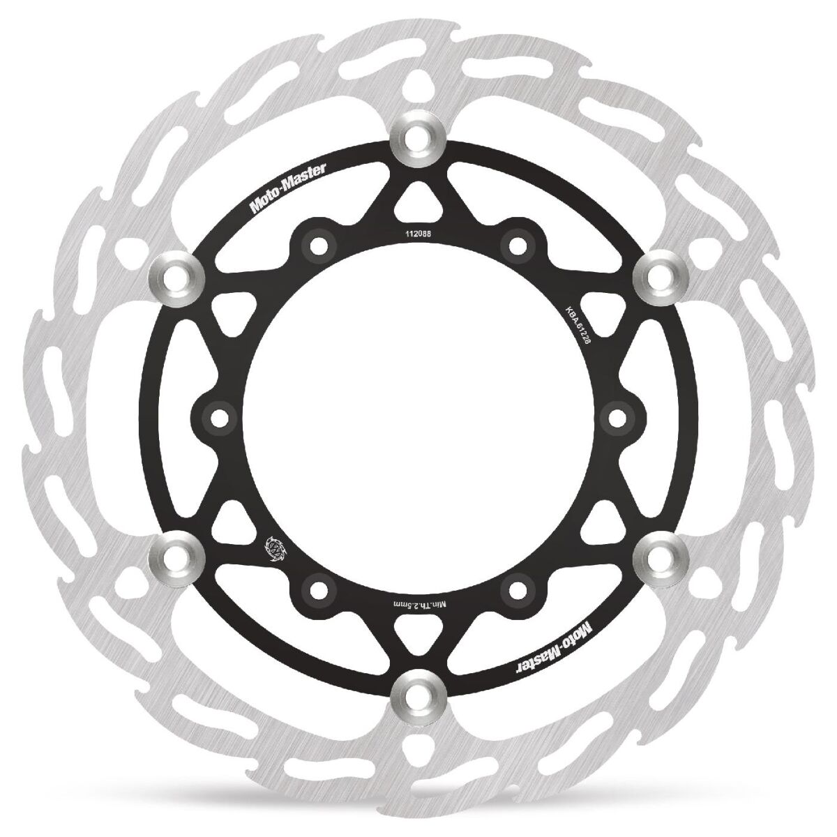 MOTO-MASTER BRAKE DISC FLAME FLOAT FRONT 112088