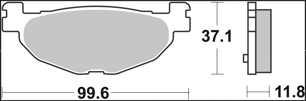 BREMBO BRAKE PAD XS SINT RR 07059XS