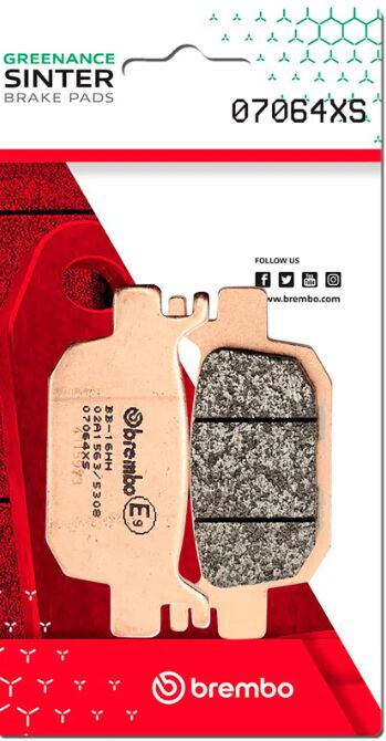 BREMBO BRAKE PAD XS SINT RR 07064XS