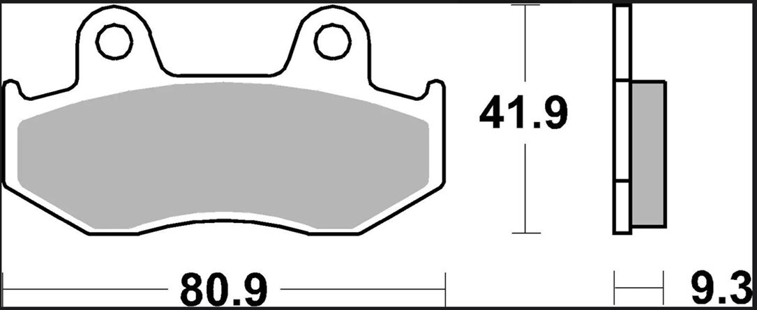 BREMBO BRAKE PAD CC CAR/CER FR/RR 07038