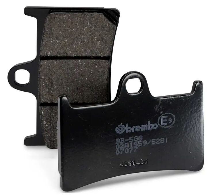 BREMBO BRAKE PAD CC CAR/CER FR 07077