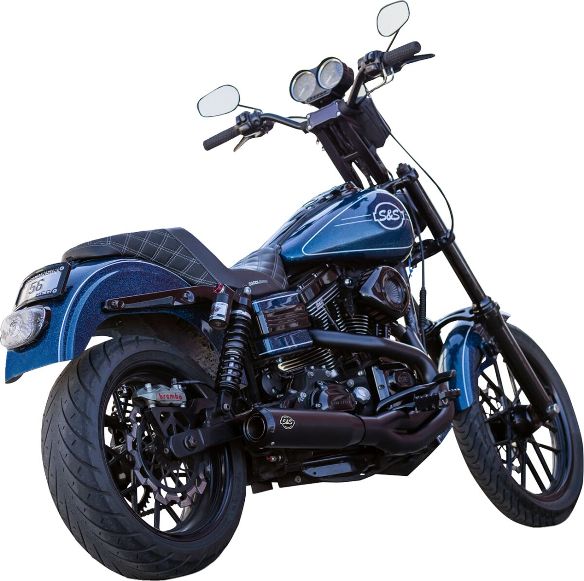 S&S CYCLE EXHAUST 2-1 QUALIFIER - RACE - 550-1098