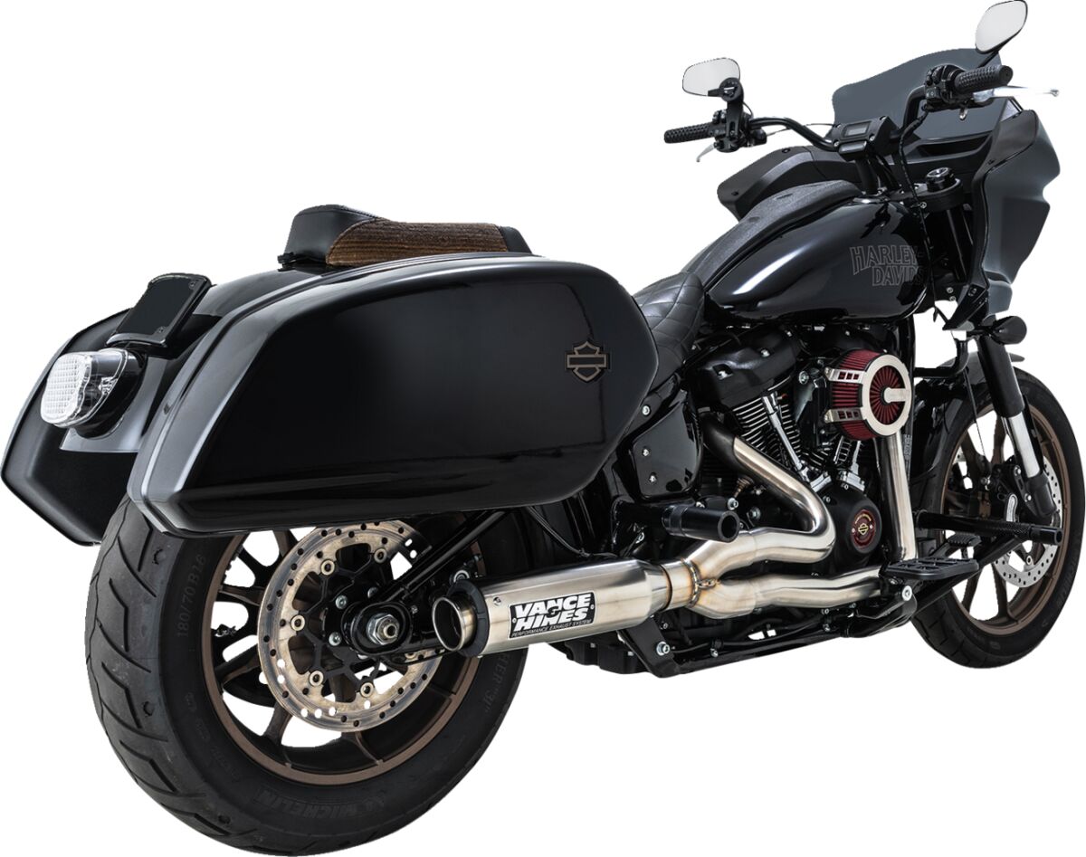 VANCE & HINES EXHAUST SUPERSPORT 2-1 BRUSHED 27337