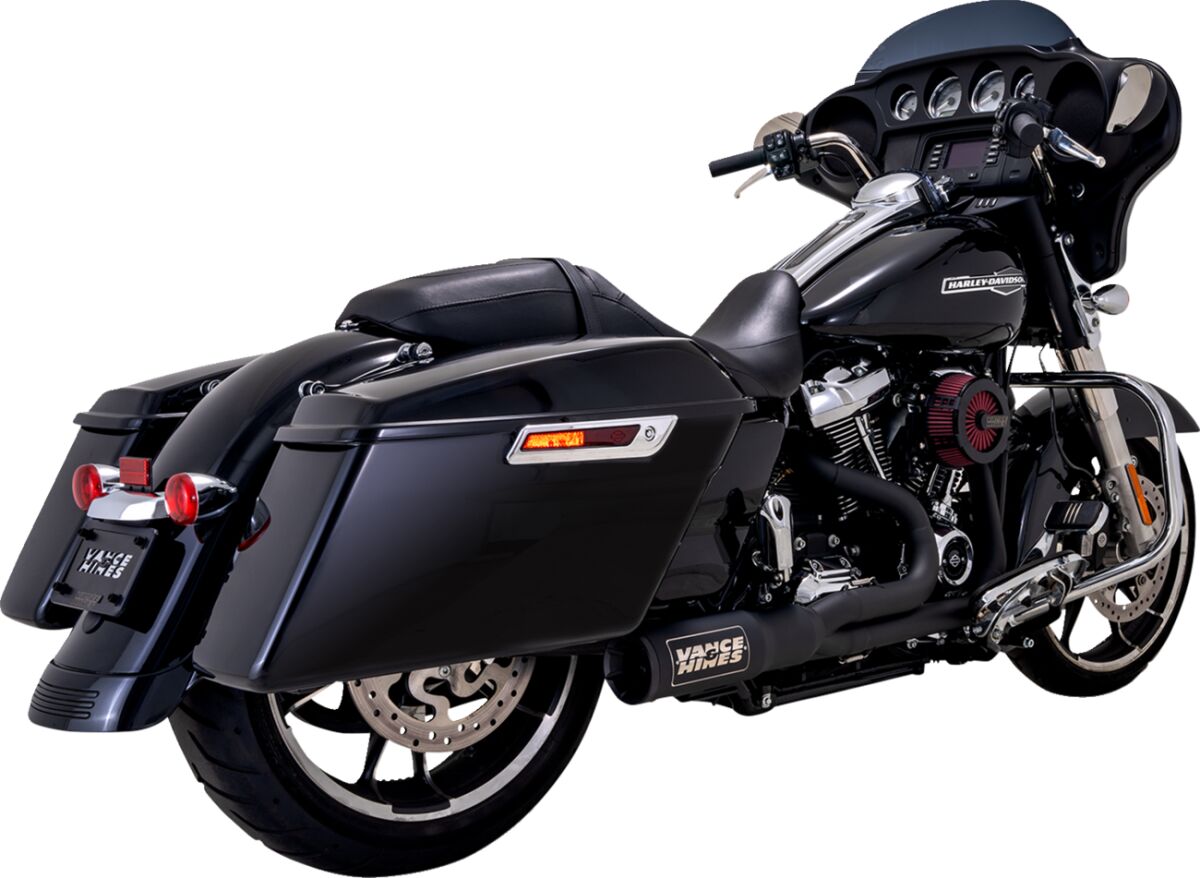 VANCE & HINES HIGH OUTPUT 2-1 EXHAUST BLACK 47321-22