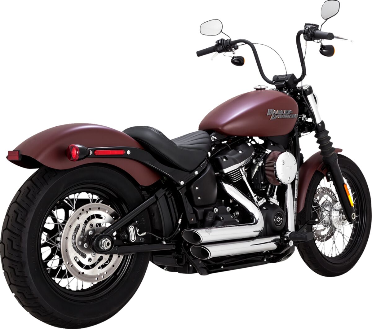 VANCE & HINES SHORT SHOTS STAGGERED EXHAUST 17333-22
