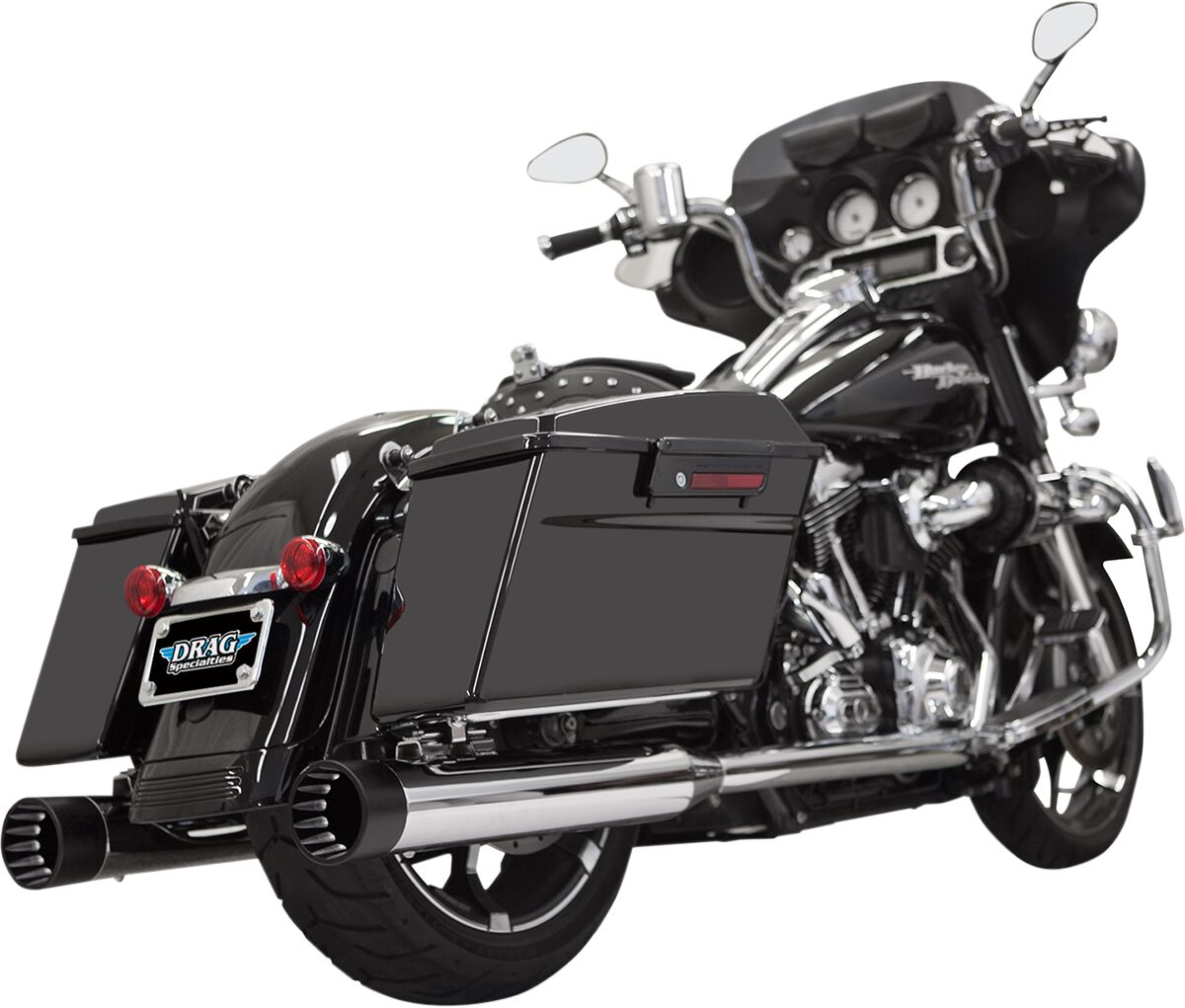 BASSANI XHAUST MUFFLER DNTS 95-16 CH/BLK 1F7DNT5
