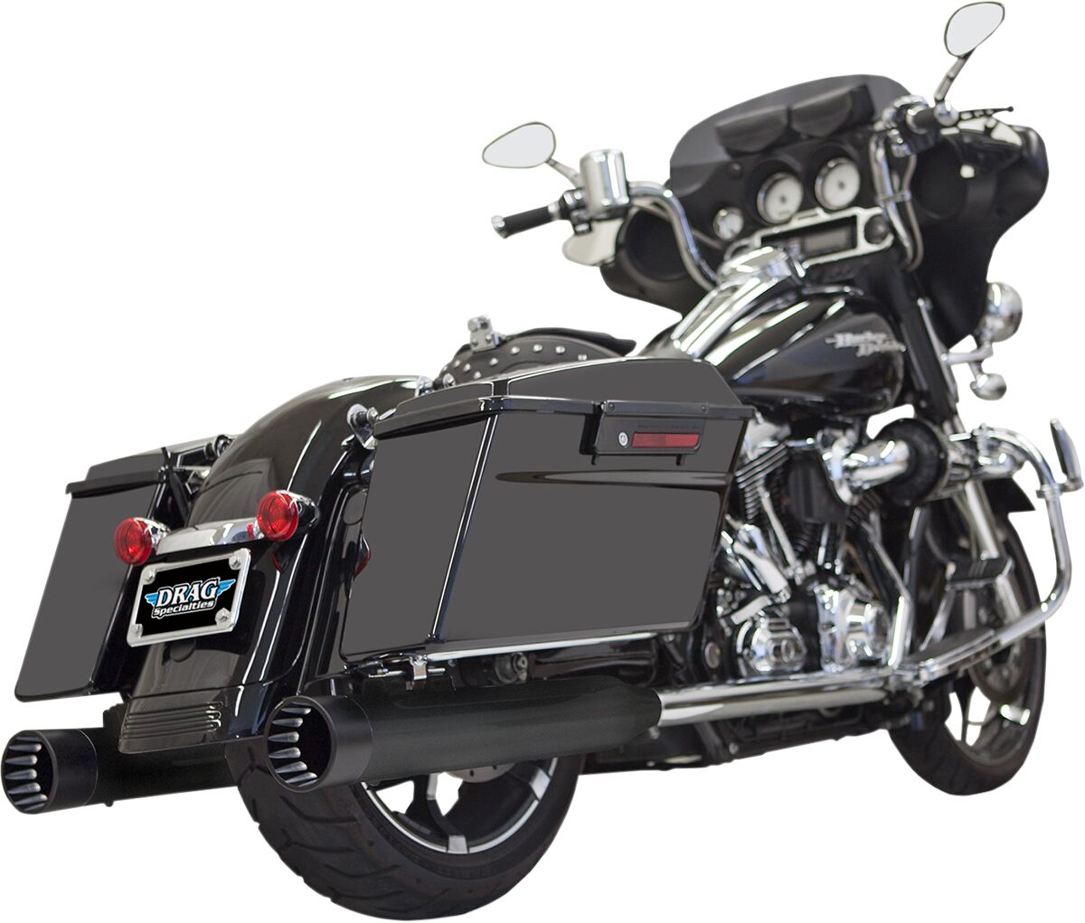 BASSANI XHAUST MUFFLER DNTS 95-16 BK/BLK 1F7DNT5B
