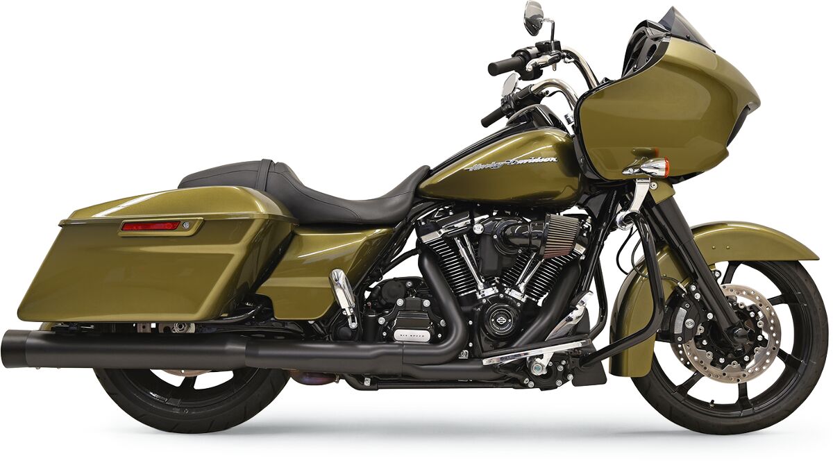 BASSANI XHAUST MUFFLER 4 STRAIGHT CAN - FLH 1 1F72DNT5B