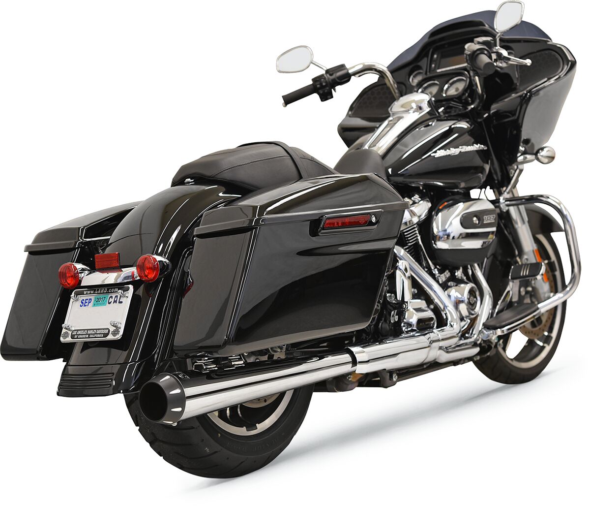 BASSANI XHAUST MUFFLER 2:1 MEGA CH FL17+ 1F17R