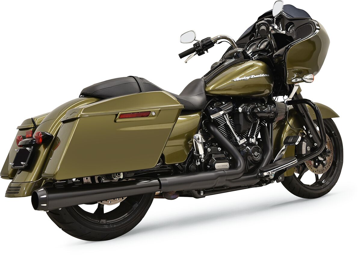 BASSANI XHAUST MUFFLER 2:1 MEGA BK FL17+ 1F17RB