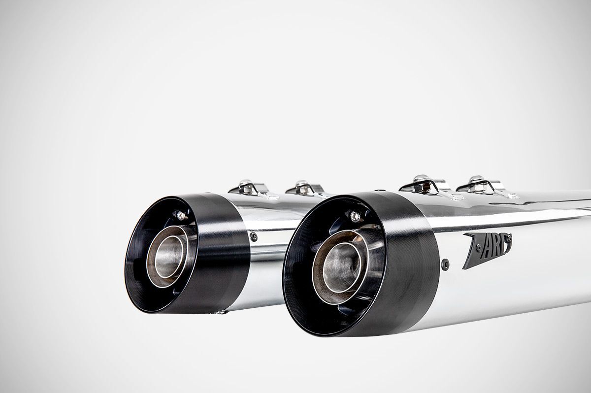 ZARD TOURING SLIP-ONS E5 CHROME 17- ZHD035S10SAO-C