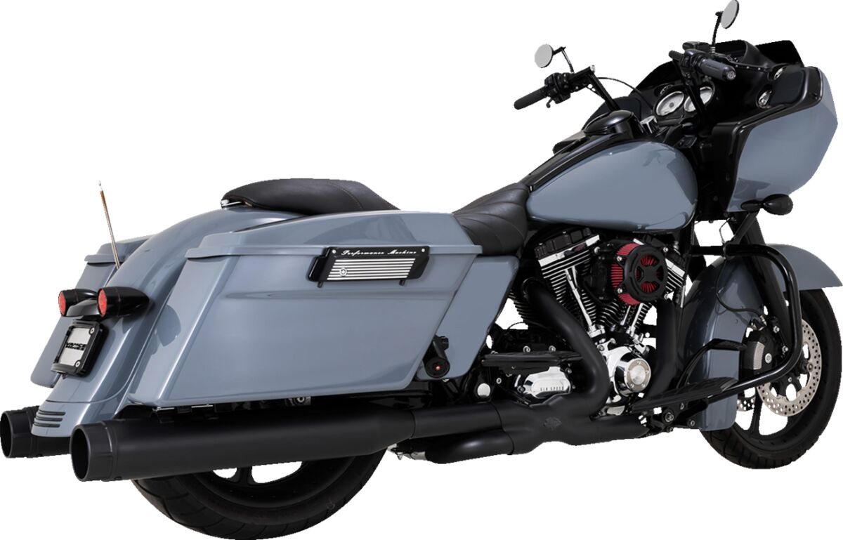 VANCE & HINES HEADPIPE PWR DUALS BLACK 09-16 46332
