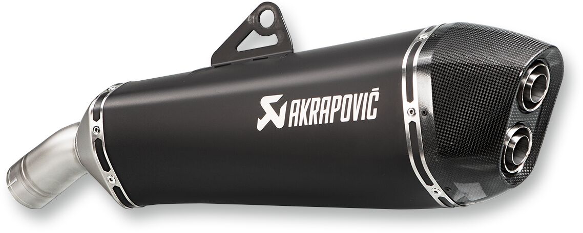 AKRAPOVIC MUFFLER BLK TI F800R/GT S-B8SO7-HZAABL