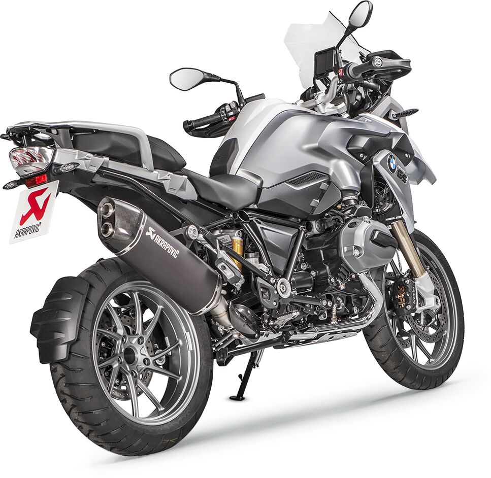 AKRAPOVIC MUFFLER BLK TI R1200GS 17 S-B12SO16-HAABL
