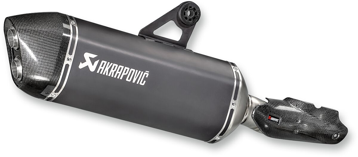 AKRAPOVIC MUFFLER BLK TI R1200GS 17 S-B12SO16-HAABL