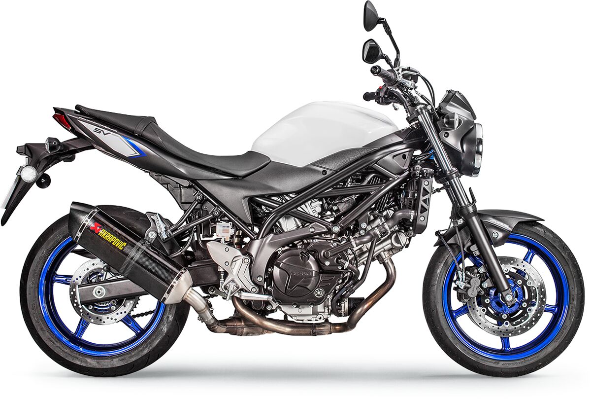 AKRAPOVIC MUFFLER CF SV650 16-18 S-S6SO9-HRC/1