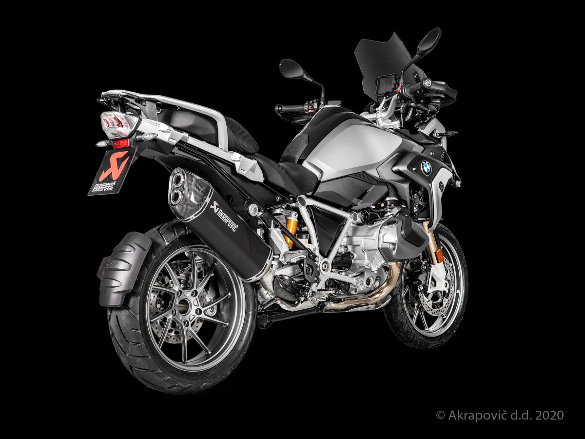 AKRAPOVIC MUFFLER BLK TI R1250GS S-B12SO23-HAATBL