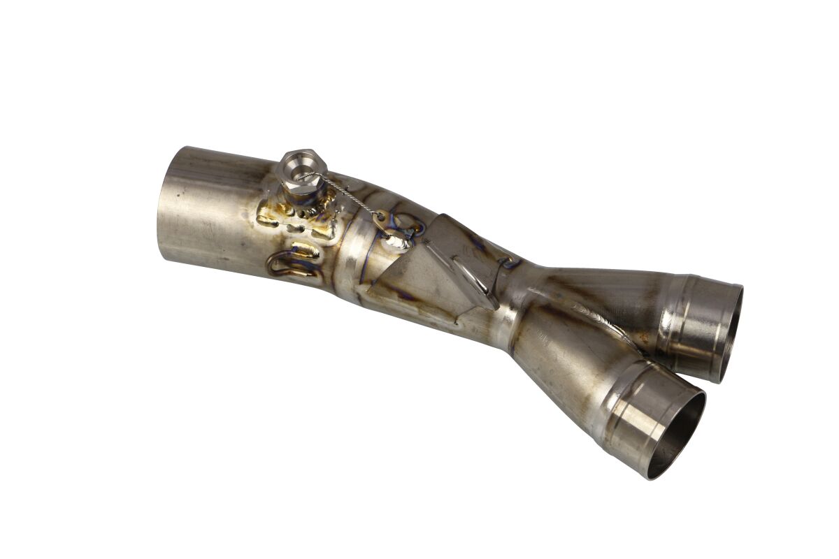 AKRAPOVIC LINK PIPE TI YZF R6 L-Y6E9