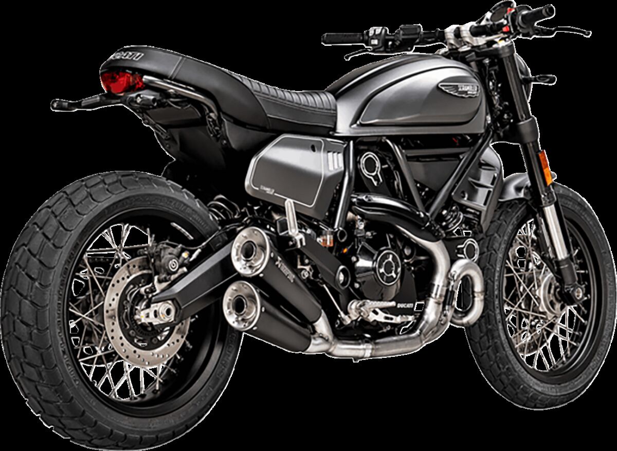 AKRAPOVIC HEADER TI SCRAMBLER 800 E-D8E2