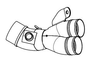 AKRAPOVIC LINK PIPE CBR1000RR-R L-H10E11