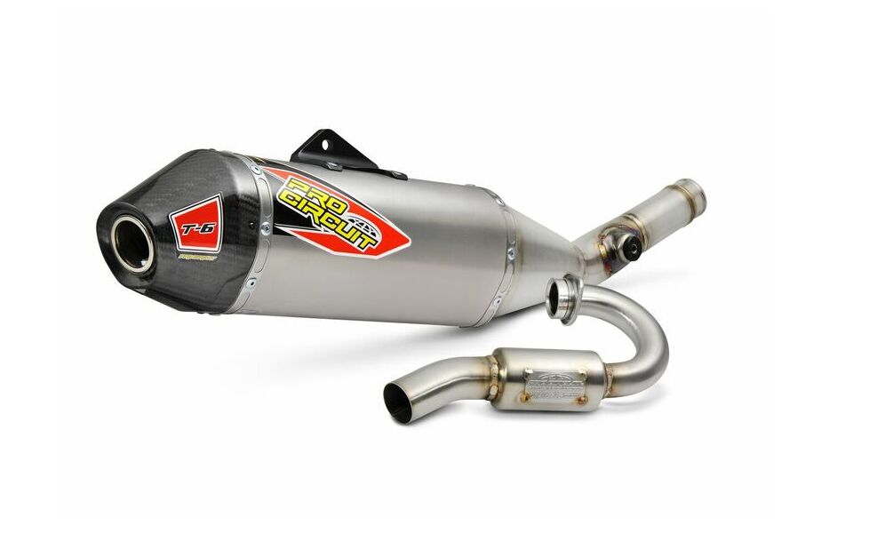 PRO CIRCUIT EXHAUST T6 SS/TI/CF YAM 250 0131725H