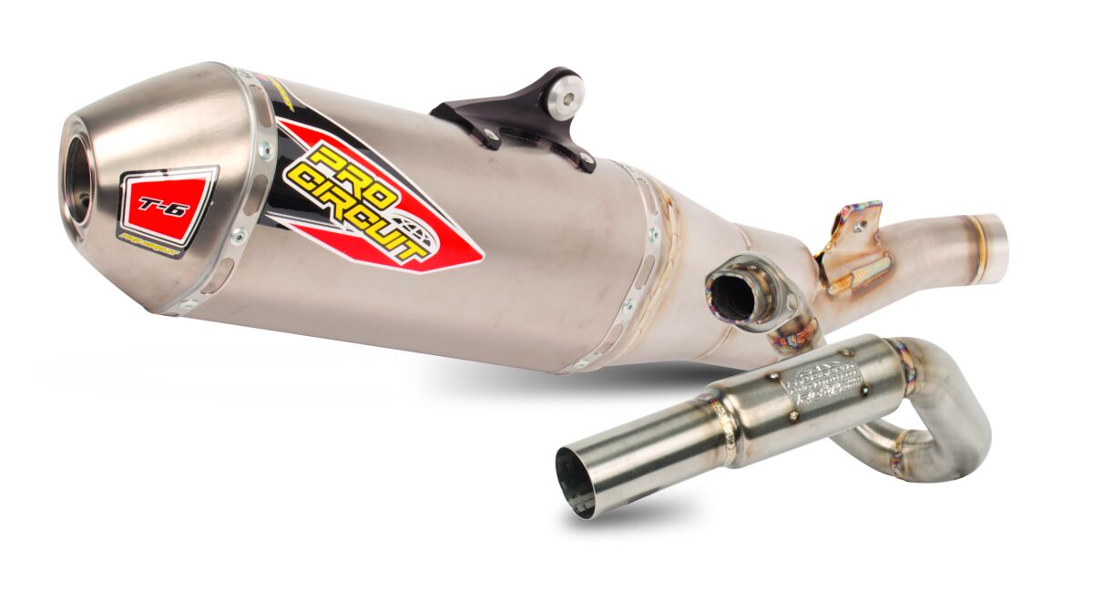 PRO CIRCUIT EXHAUST T6 BC SS/TI KX450 24- 0122545H