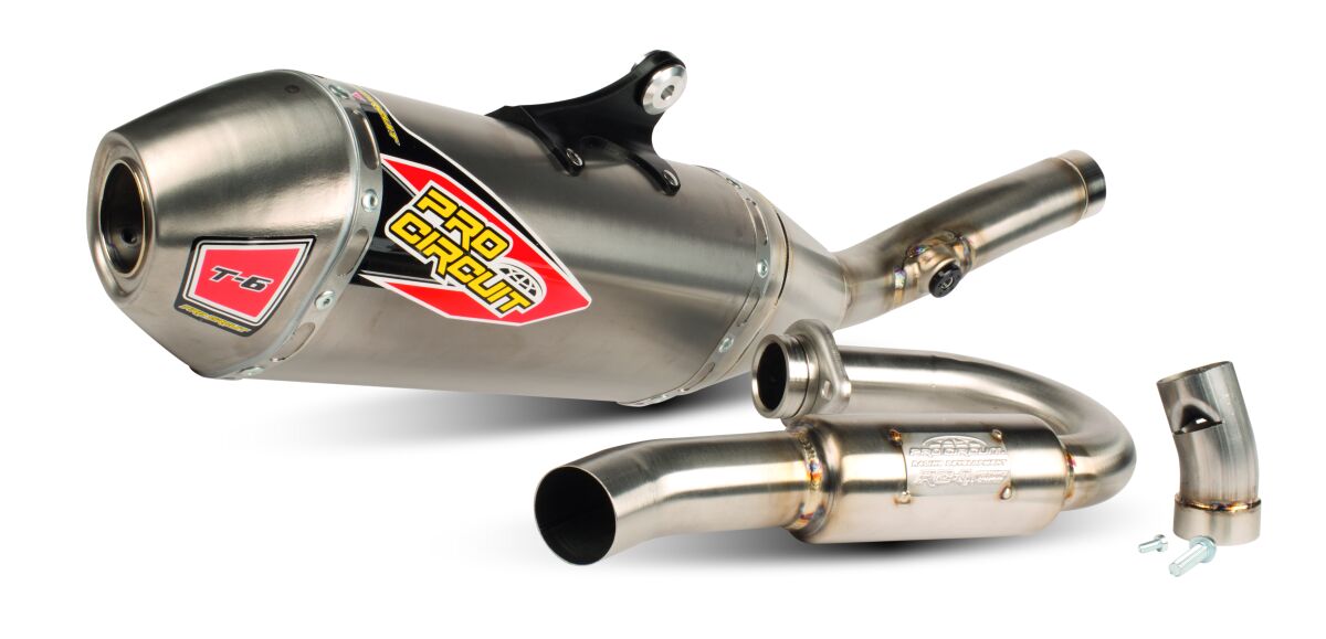 PRO CIRCUIT EXHAUST T6 BC SS/TI RMZ450 '18 0142545H