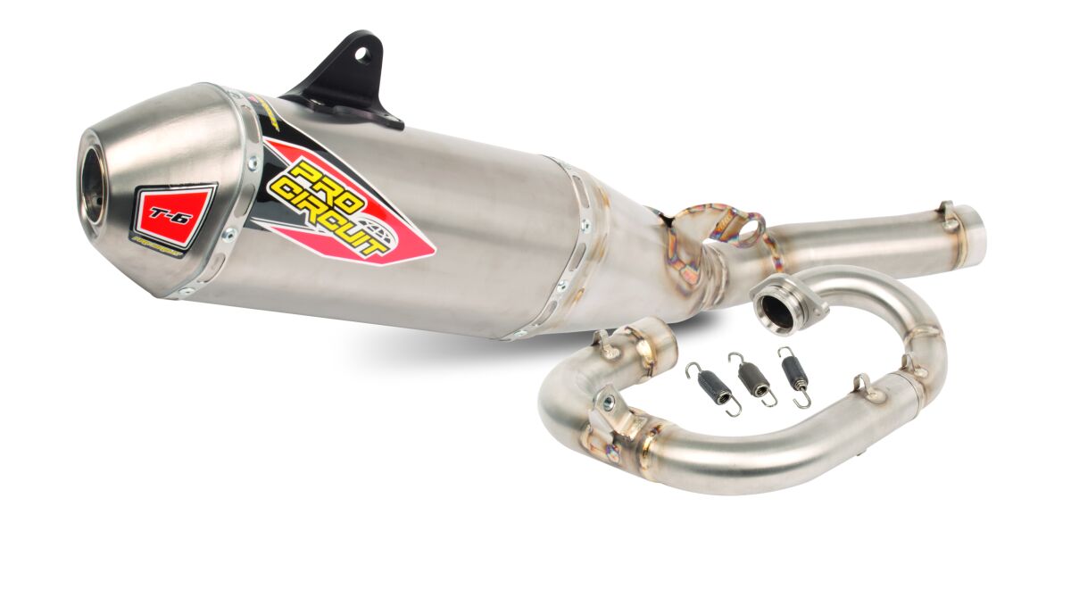 PRO CIRCUIT EXHAUST T6 BC SS W/ TIT ENDCAP 0132625H