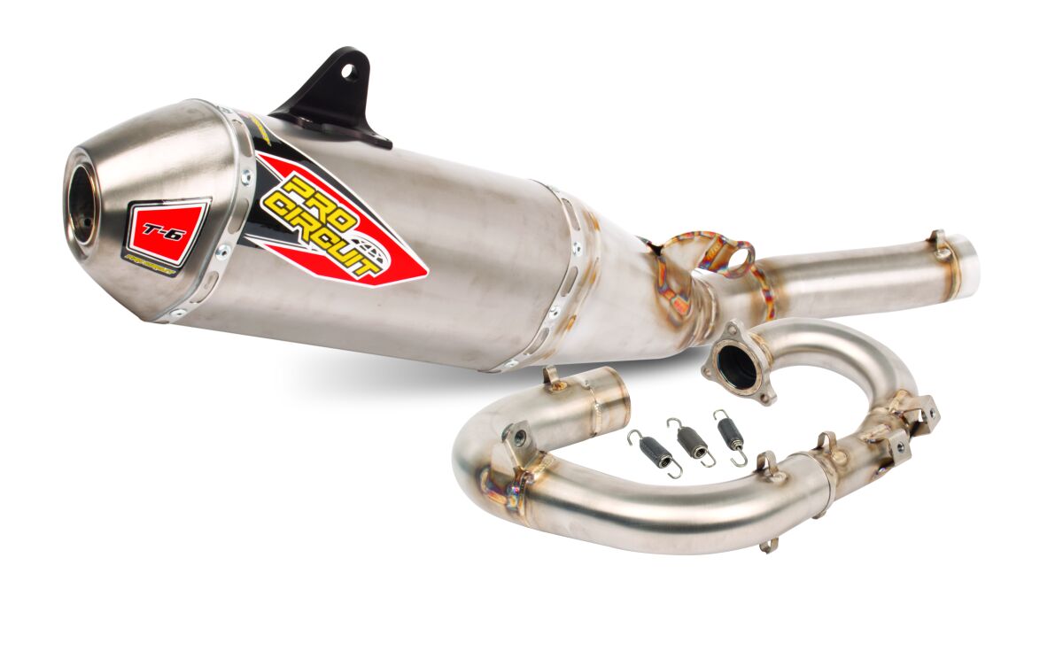 PRO CIRCUIT EXHAUST T6 BC SS W/ TIT ENDCAP 0132645H