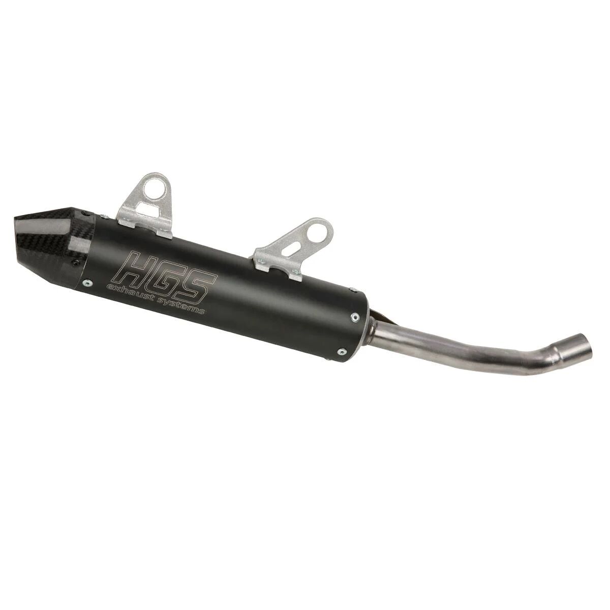 HGS SILENCER HGS SX125 23- BLK/CAR XT-123-SCZ