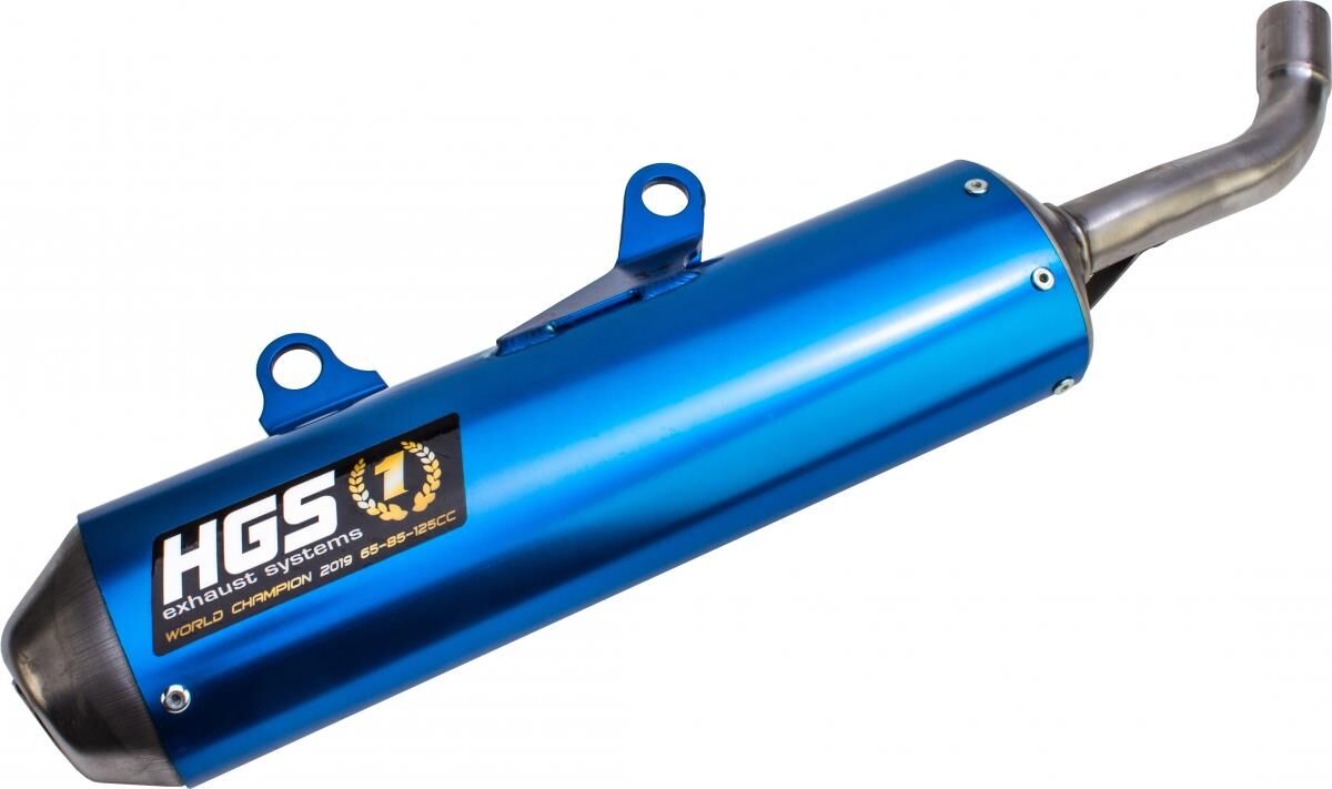 HGS SILENCER HGS YZ250 02-26 OVAL YT-202-SSB