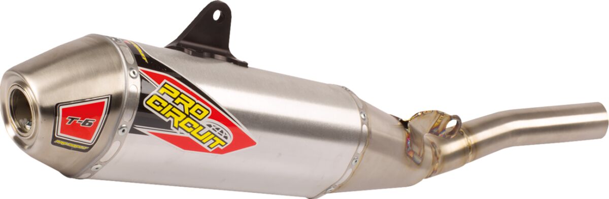 PRO CIRCUIT MUFFLER T6 SS W/SPARK ARRESTOR 0132645A