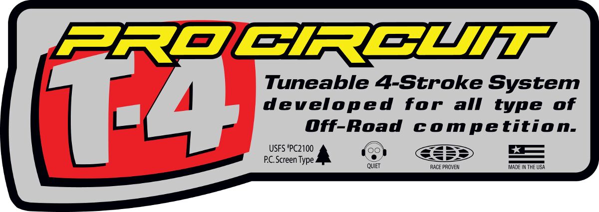 PRO CIRCUIT SILENCER STICKER T-4 DCT4S