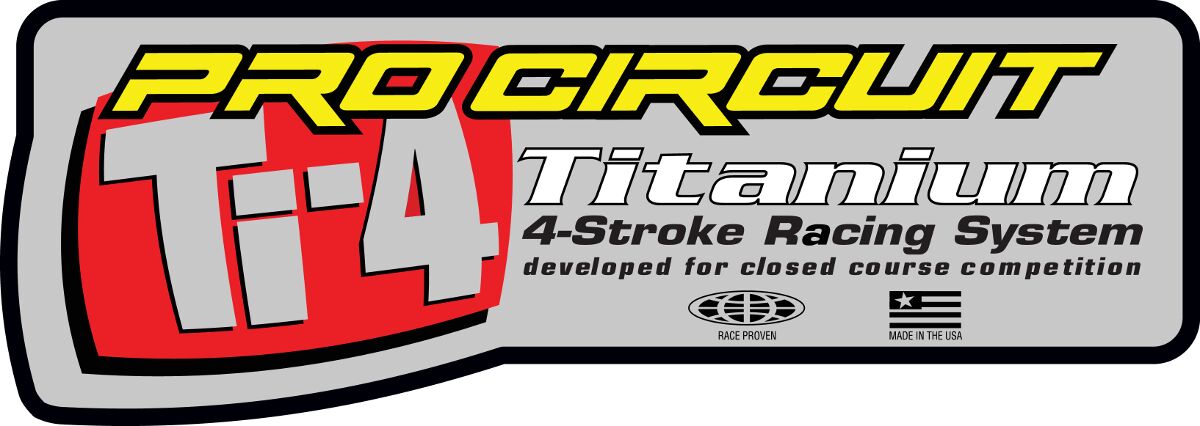 PRO CIRCUIT SILENCER STICKER TI-4 DCTI4S