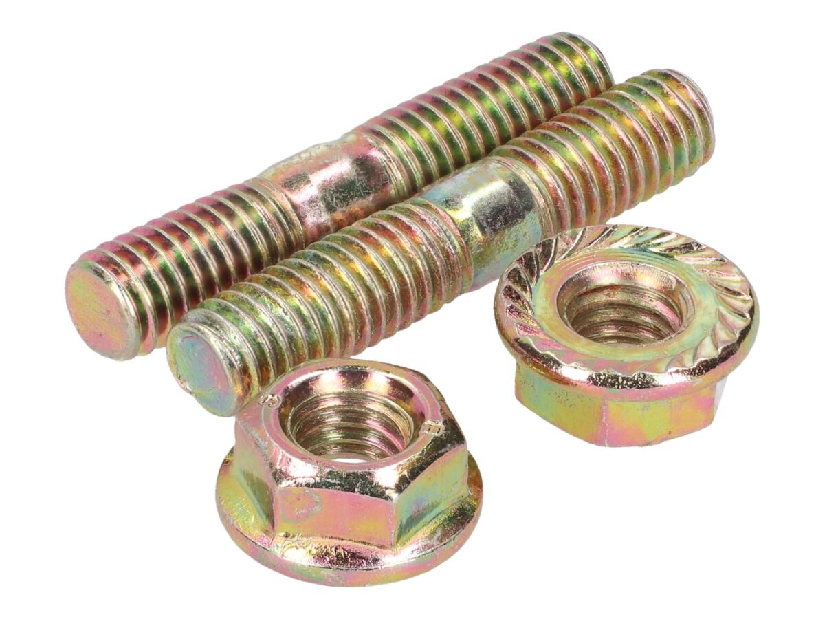 101 OCTANE EXHAUST STUD BOLT SET IP13864