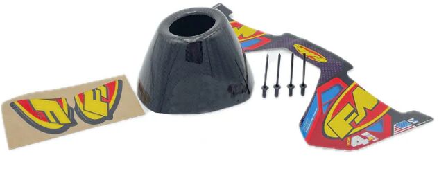FMF END CAP REPLACEMENT C/F RCT EX 040693