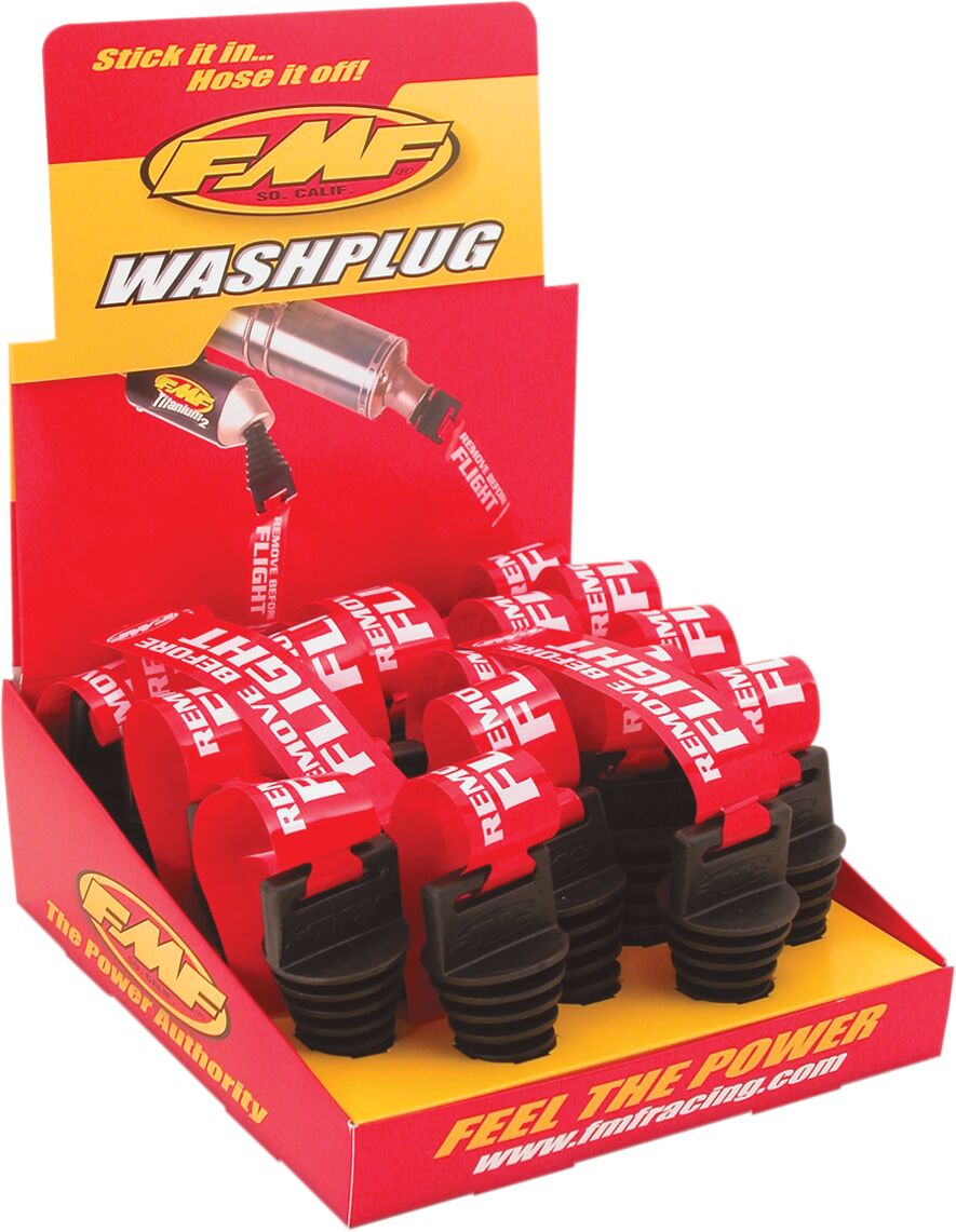 FMF WASH PLUG W/DISPLAY 20PK 011384