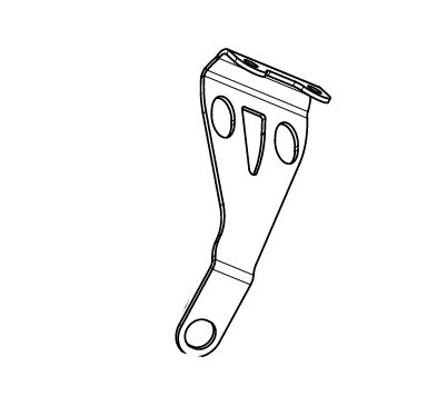 AKRAPOVIC MUFFLER BRACKET SS P-X346
