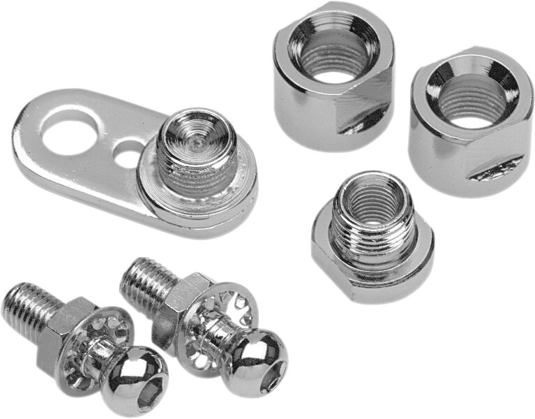 DRAG SPECIALTIES CHROME TURN SING SWIVEL 20-0383