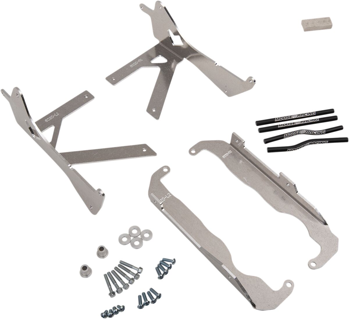 MOOSE OFFROAD HARD-PARTS BRACES RADIATOR HON 250 11-6020