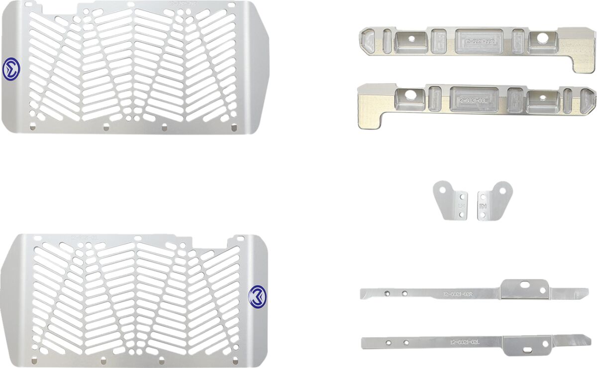 MOOSE OFFROAD HARD-PARTS BRACES RADIATOR HON 12-6021