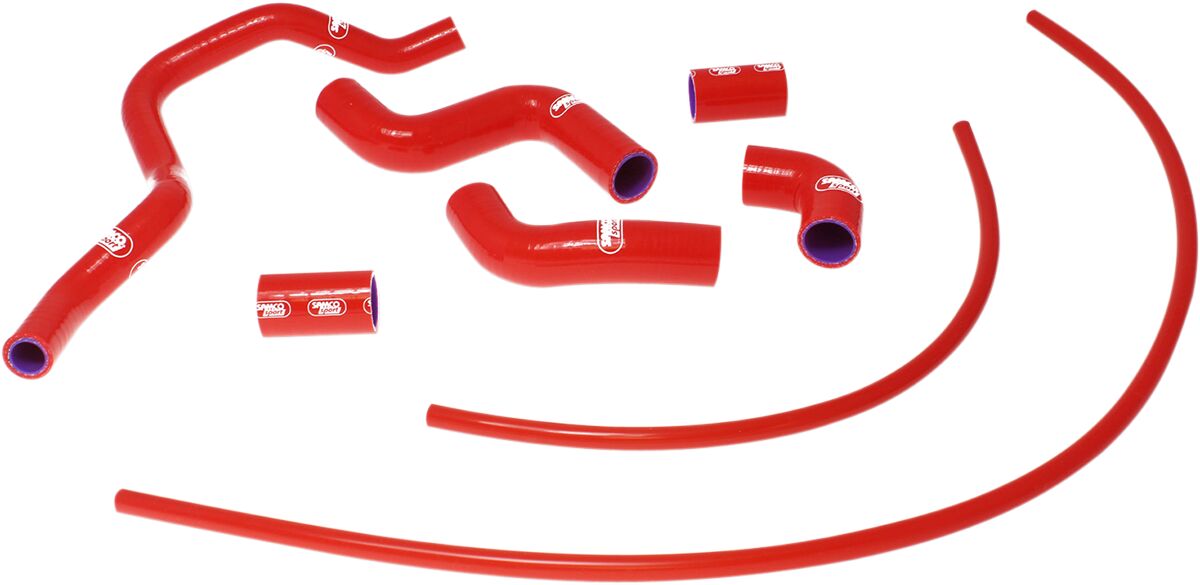 SAMCO SPORT RADIATOR HOSE KIT APR RED APR-6-RD