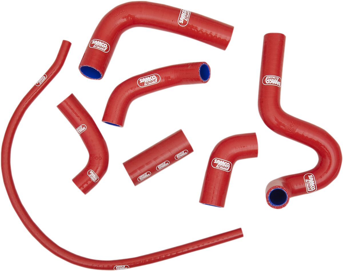 SAMCO SPORT RADIATOR HOSE KIT DUC RED DUC-8-RD