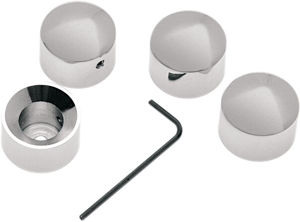 DRAG SPECIALTIES HEAD BOLT COVERS 86-22 BT 04-0901