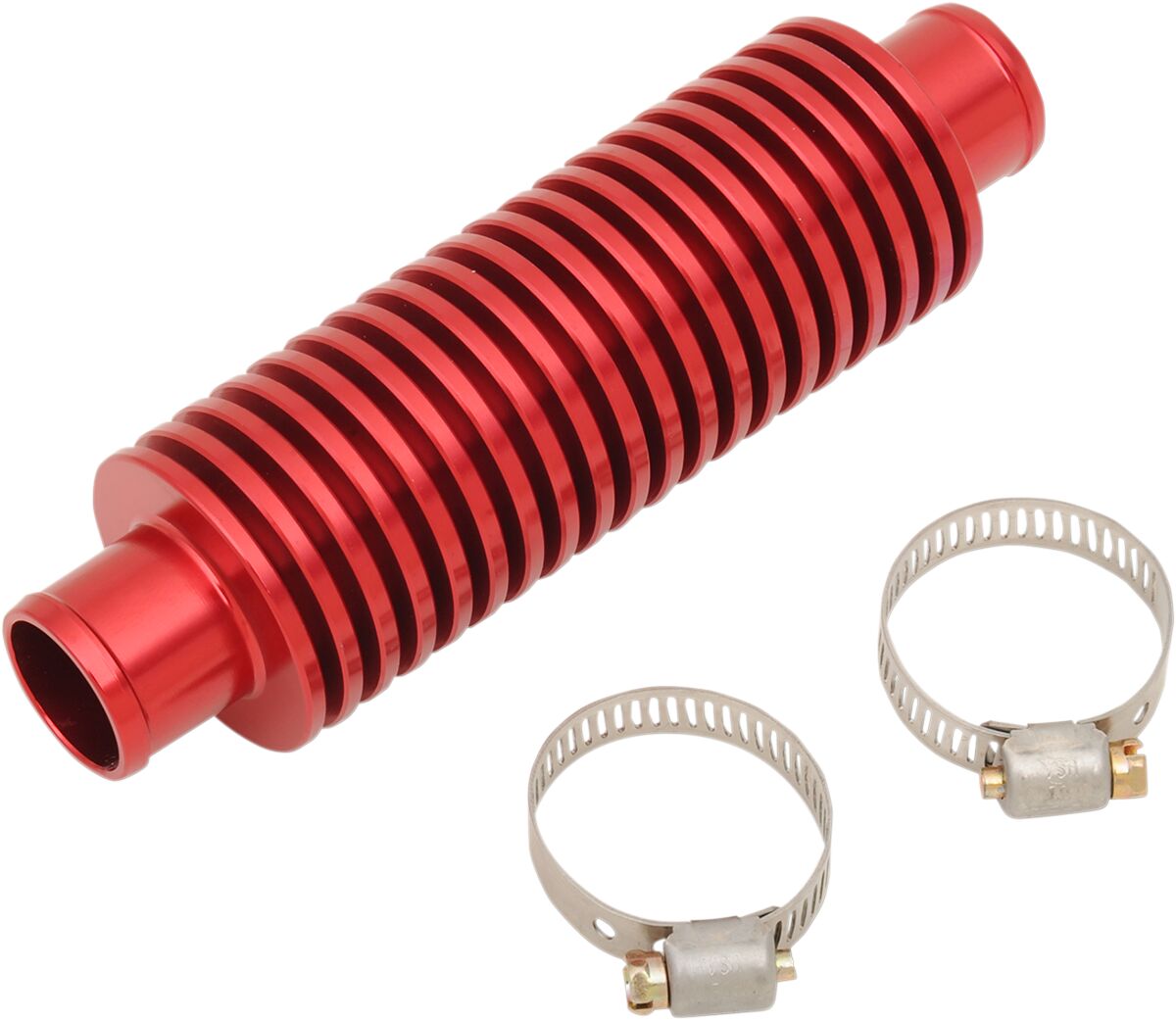MOOSE OFFROAD HARD-PARTS COOLER IN LINE MSE RED M70-130