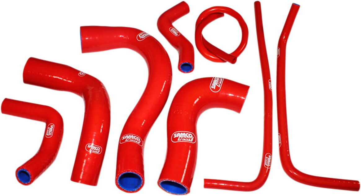 SAMCO SPORT RADIATOR HOSE KIT YAM RED YAM-84-RD